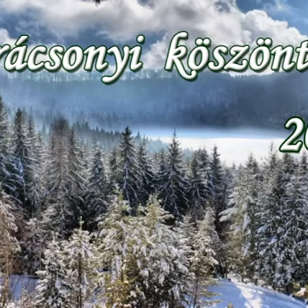 Karácsonyi üdvözlet 2020